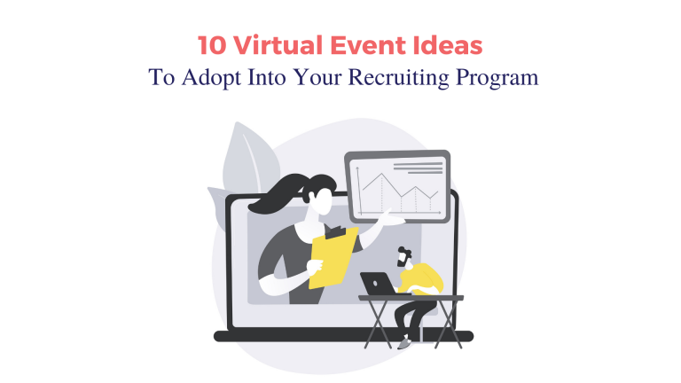 recruiters joining a virtual event
