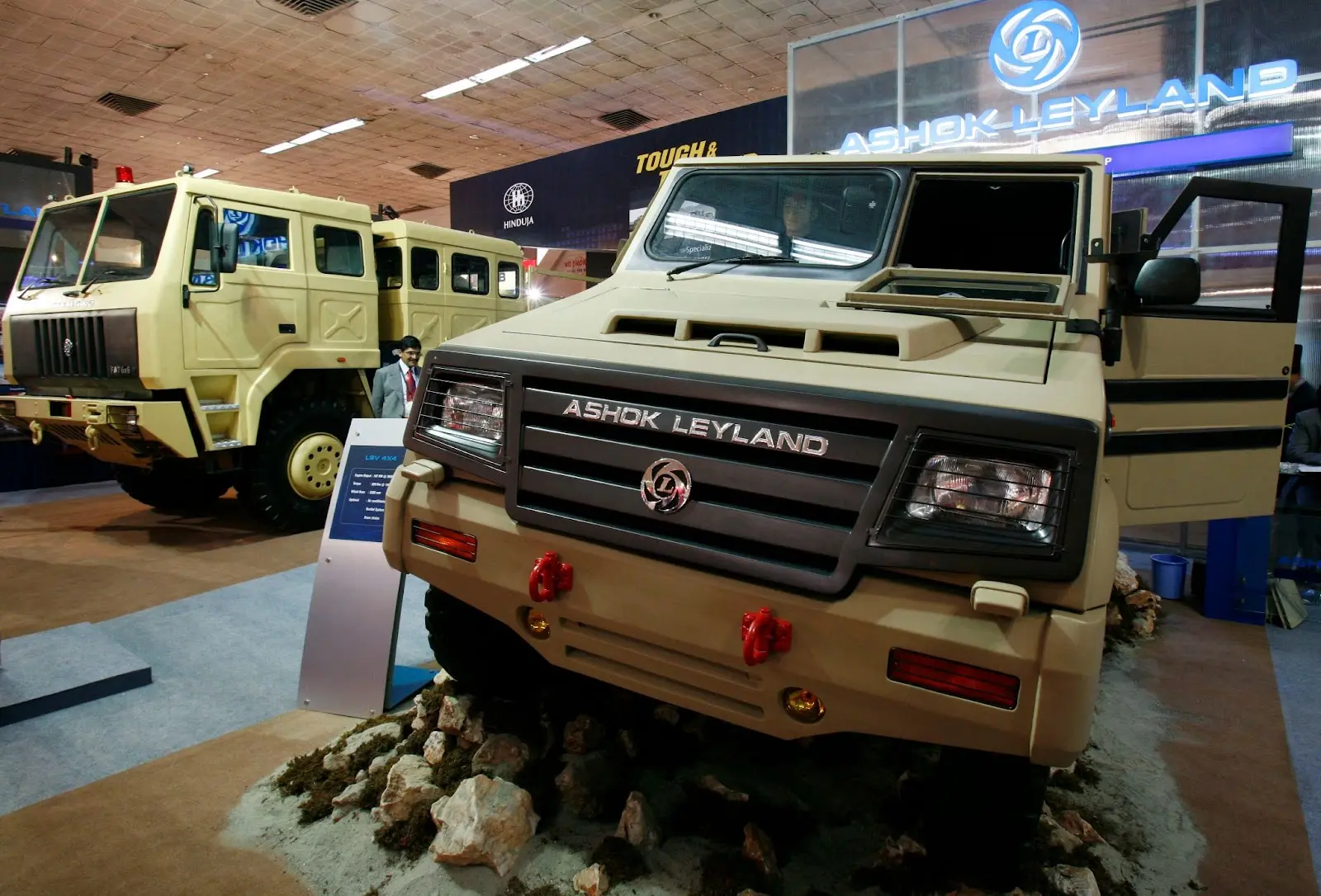 Image of Ashok Leyland's product: a construction vehicle