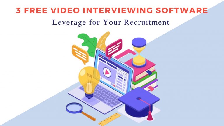 abstract image of video interview software