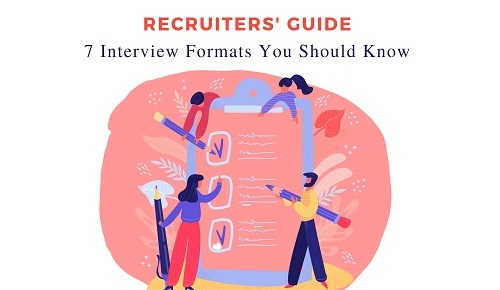 recruiters interviewing candidates
