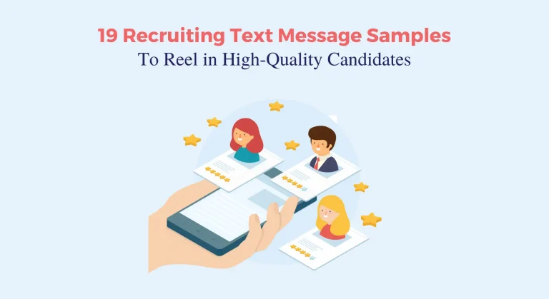 recruiters texting potential candidates
