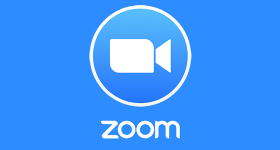 logo of a video interviewing software: Zoom