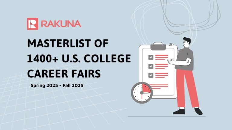 Rakuna US Spring Career Fair List