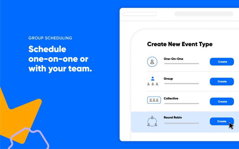 best scheduling app - Calendly